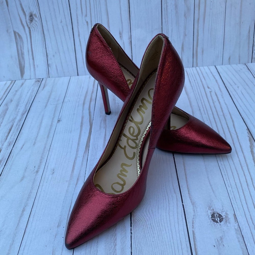 Authentic Sam Edelman Red Pump - Picture 6 of 8